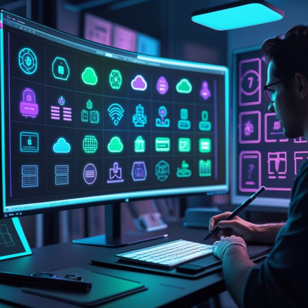 Exclusive Tech Icons & UI Design Elements - Image 4